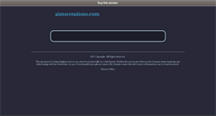 Desktop Screenshot of aimscreations.com